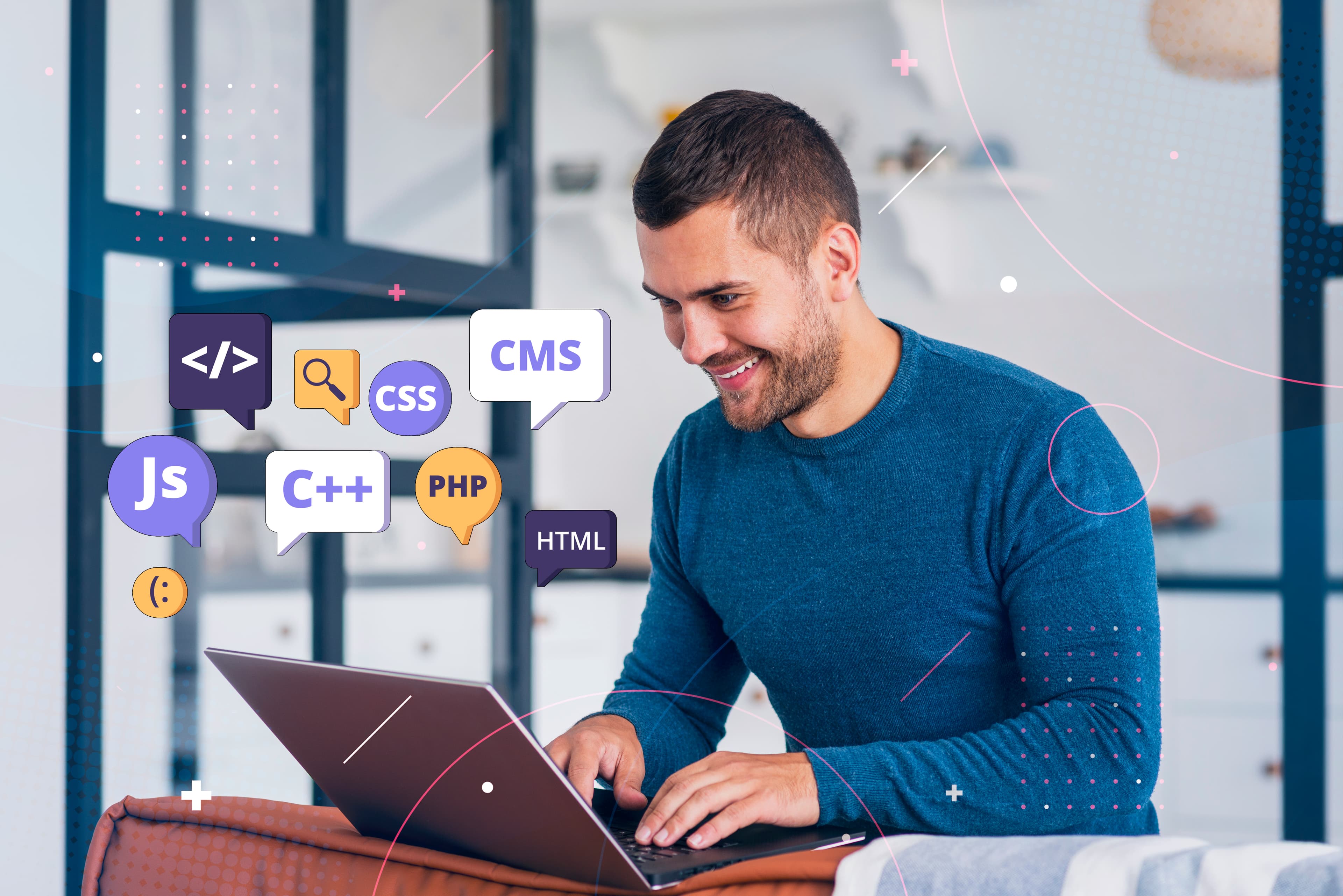 Custom Software Solutions illustration
